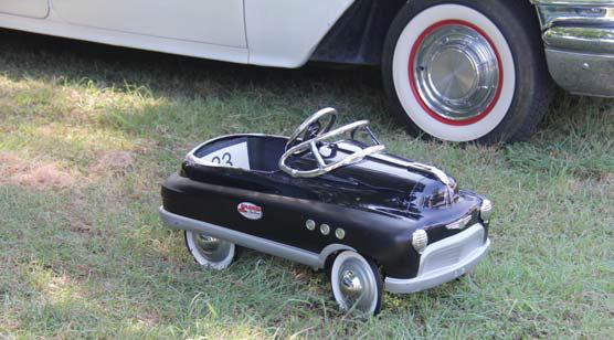 A tiny car was entered as part of the car show. Wyndi Veigel | Citizen staff photo