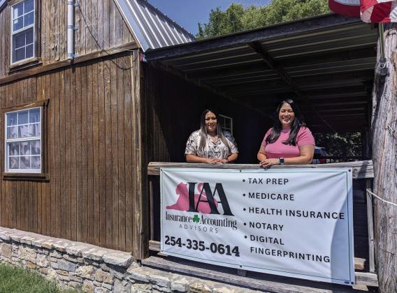 Insurance and Accounting Advisors (IAA) owner Elissa Tiscareno and office manager Adriana Juarez are embracing their new business home and welcome everyone to stop into the new location. IAA is now in its new location on Patrick Street by the welcome to Dublin sign. Paul Gaudette | Citizen staff photo