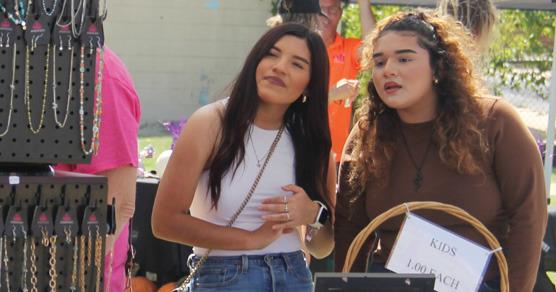 Shoppers enjoy looking at a wide variety of vendors at the festival. Paul Gaudette | Citizen staff photos