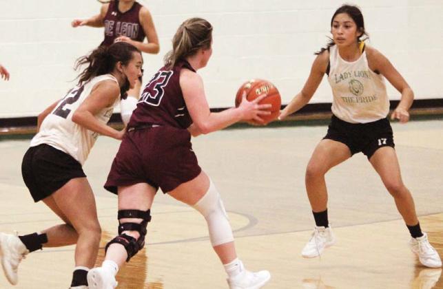 Dublin Lady Lions started their season strong with a scrimmage against DeLeon in the Dublin gym on Saturday, Oct. 28. The Dublin ladies outscored the visitors 32-29. “We came out strong with our energy,” said head basketball coach Kim Perez. “We know what we need to work on moving forward. I’m excited for this season.” Paul Gaudette | Citizen staff photo