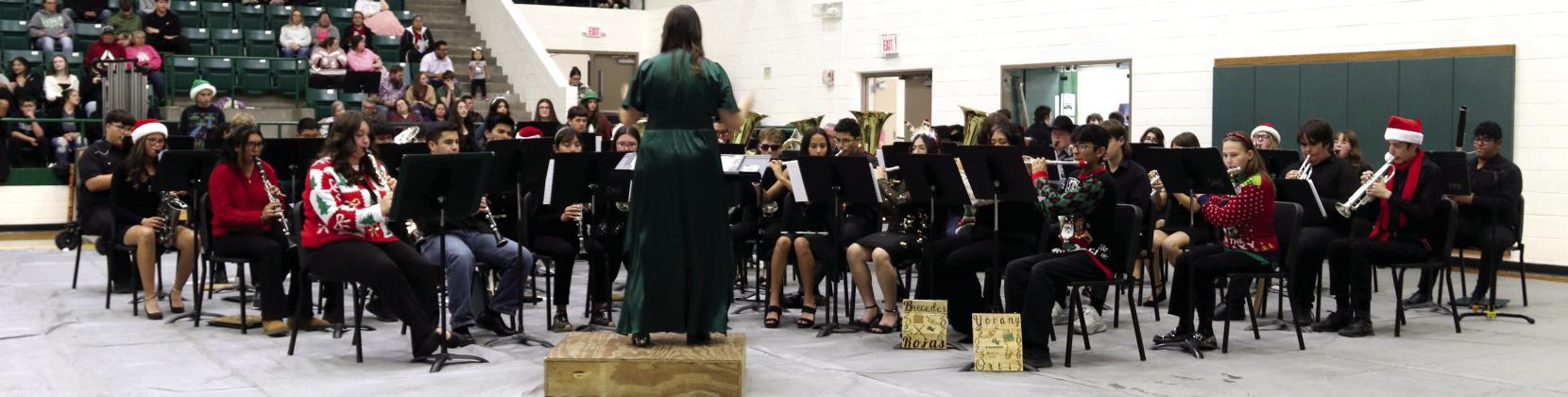 Dublin ISD Bands perform Christmas Concert - Dec. 11