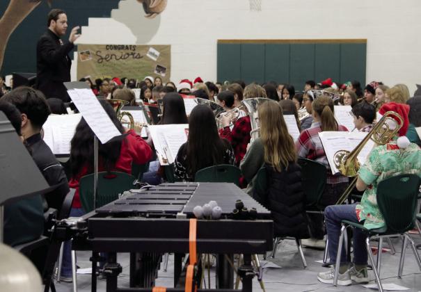 Dublin ISD Bands perform Christmas Concert - Dec. 11