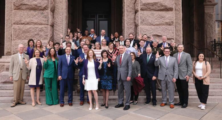 Erath County leaders from Dublin, Stephenville, Tarleton and county government traveled to Austin on March 1 for Cowboy Capital of the World Day as they met with state legislators and their staffs to discuss infrastructure, economic development, and healthcare and educational needs. | submitted photo
