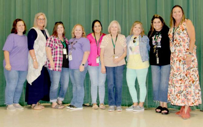 Teachers receive year-end awards