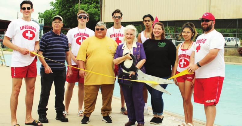 Cutting the Ribbon for a new season of splash