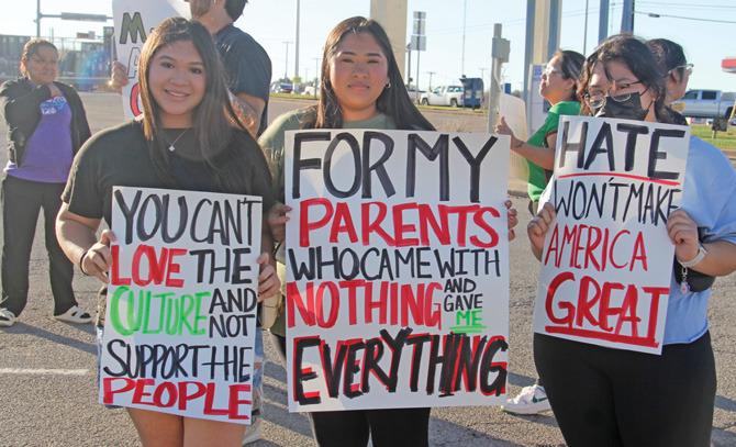 Protest occurs over immigration crackdown