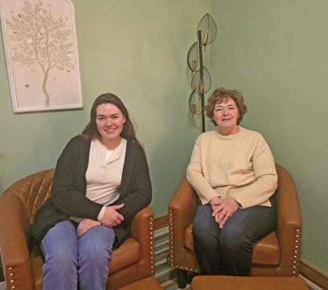 Mary Mullins and Charlotte Bennett are opening The Wellness Place featuring a wide range of community benefi ts including an infrared sauna, ionic foot detox, oxygen therapy, a smoothie bar, lymphatic studio and cold plunge along with massage and reflexology. Wyndi Veigel-Gaudette | Citizen staff photo