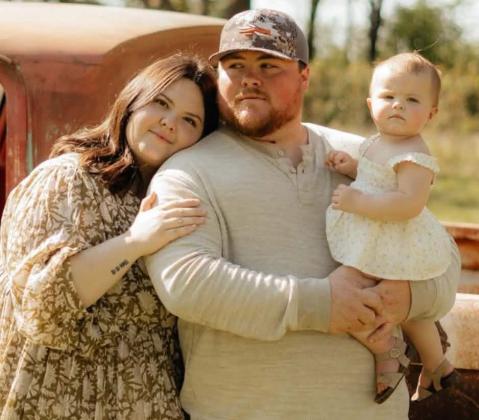 Keith Ray Wright, who just applied for the police academy as a career shift, enjoys spending time with his wife Kassidy and their one year old Hyland.