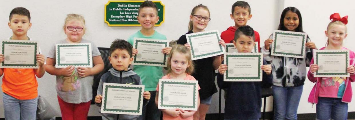 Elementary names Lion Leaders