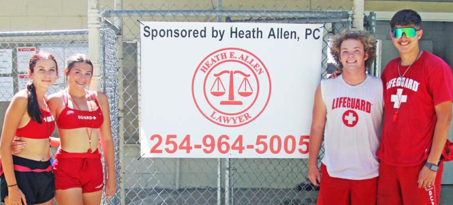 Allen sponsors free swim day