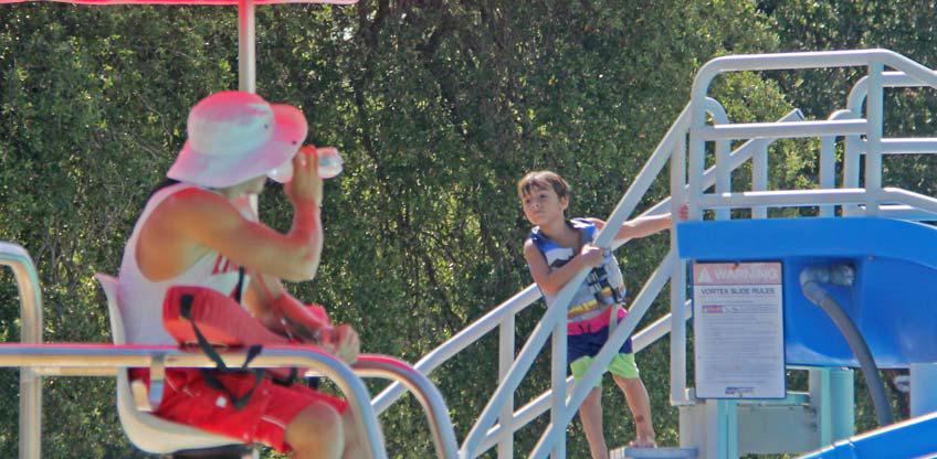 Allen sponsors free swim day