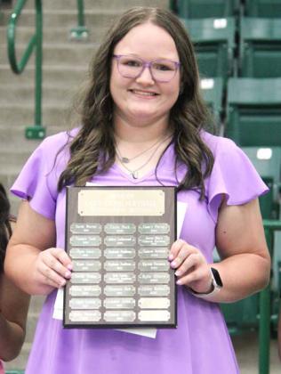 Outstanding Softball Offensive Player Chloey Rollins