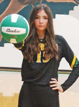 Best Defensive Volleyball Player Jaclyn Gibson