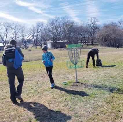 Members of the Dublin Disc Golf Club participated in the Club Championship Jan. 20, 2024 at the City Park in Dublin. More than 30 participants braved cold air to have a shot at a variety of prizes.