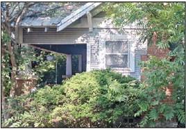 A photo of the house before work was completed by volunteers with Revitalize Dublin. Courtesy photo