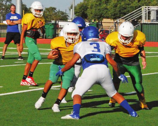 JV Lions on the move