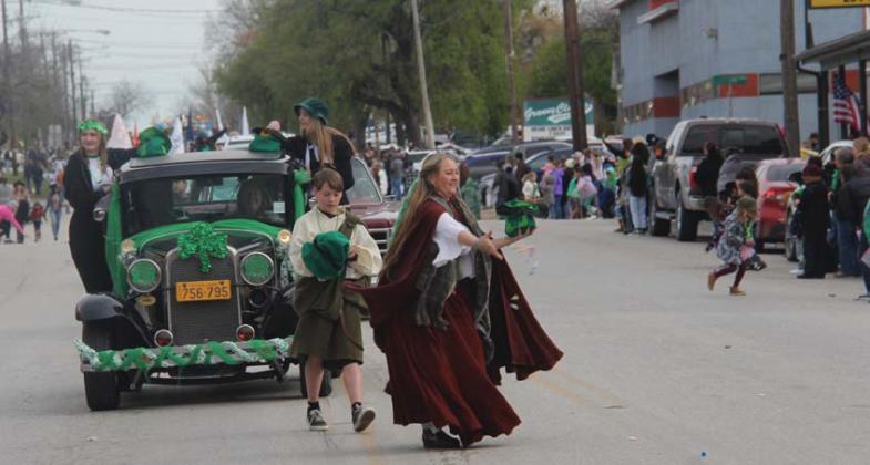 People of all ages participated in last year’s St. Patrick’s Day parade. This year’s parade is set for 10 a.m. Saturday, March 16 surrounding tons of green fun in Dublin from Thursday, March 14-16. Citizen staff photo