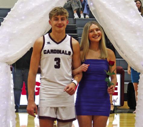 Paul Gaudette | Citizen staff photo Garrett Hurt and Bailyn Vann were named as Most Athletic.