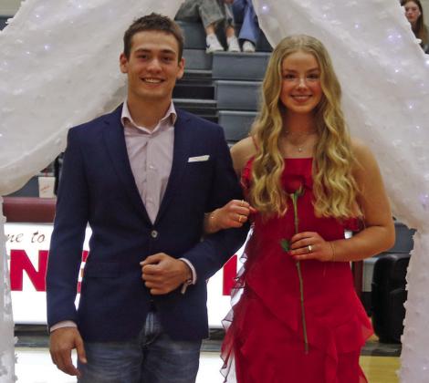 Jacob Koke and Sophie Hudson were named as Best Smile. Paul Gaudette | Citizen staff photo