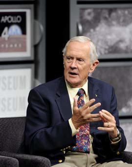 Apollo 16 astronaut Charlie Duke, the 10th person and the youngest person to walk on the moon, spent 71 hours on the lunar surface. He will speak Monday at Tarleton. | NASA/Bill Ingalls