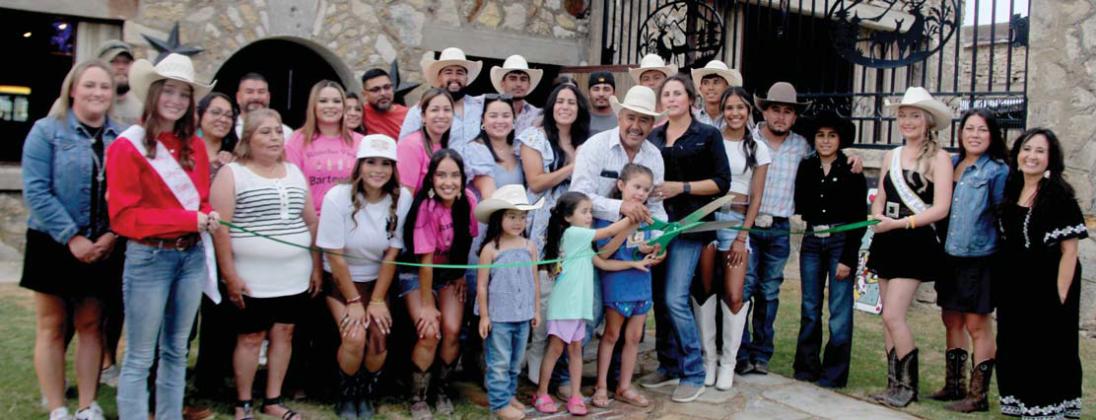 A ribbon cutting ceremony was held by the Dublin Chamber of Commerce for Rancho Viejo Saturday, July 20. The location is an event venue located at 11875 South Farm-to-Market 219. Wyndi Veigel-Gaudette | Citizen staff photo