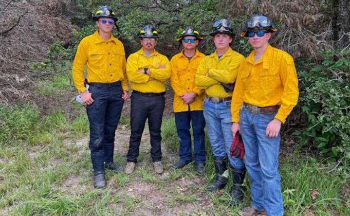 Erath VFD trains in College Station