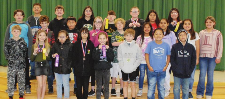 Dublin Intermediate 5th Grade UIL Participants