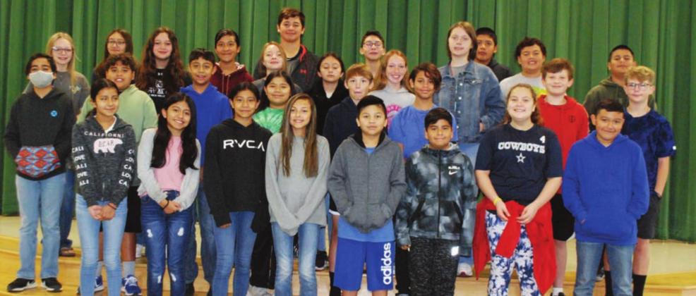 Dublin Intermediate 6th Grade UIL Participants Photos by Paul Gaudette