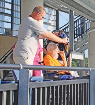 CCS patient, Jackets fan gets special stadium tour