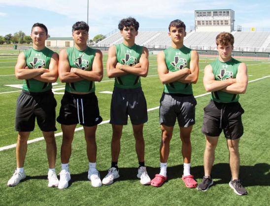 The DHS Varsity 4x400 relay team placed 4th in district and is advancing to Area.
