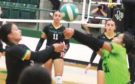 Lady Lions race to return the ball in a recent home game. Paul Gaudette | Citizen staff photo