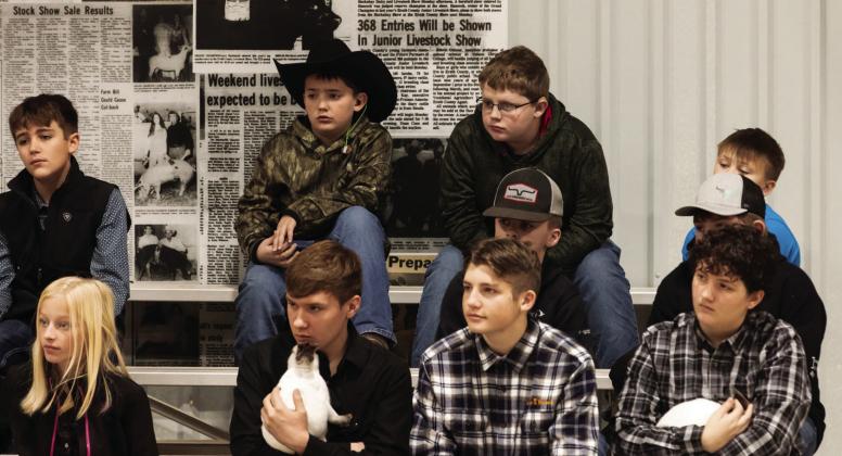 Citizen staff photo Competitors prepare for the rabbit show. Danielle Meador |