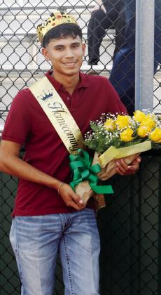 DHS Senior Joselyn Perez is presented with the 2026 Homecoming Queen crown and sash Friday, Sept. 11 by 2025 queen Kassandra Rodriguez in the ceremony held shortly before the game against Keene on Cervetto Field. Miguel Resendiz was crowned king earlier in the day at the community pep rally but he was on hand for Perez's coronation. More photos/coverage of homecoming can be found on page A12. Paul Gaudette | Citizen staff photos
