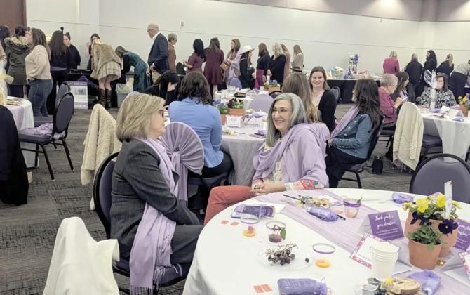 People of all ages and genders attended the 5th annual Better Beginnings Brunch for Cross Timbers Family Services Saturday, Jan. 25. The brunch acts as the nonprofit’s major fundraiser of the year and focused on secondary survivors of domestic abuse during the keynote address. For more photos see The Dublin Citizen Facebook page. Paul Gaudette | Citizen staff photo