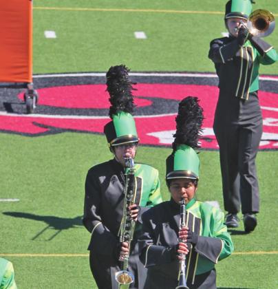 Band performs ‘Ninja’ at Regionals in Mineral Wells