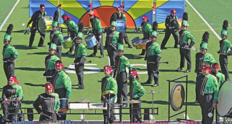 Band performs ‘Ninja’ at Regionals in Mineral Wells