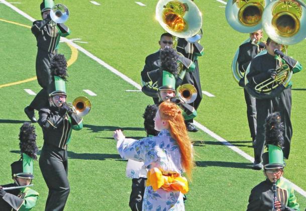 Band performs ‘Ninja’ at Regionals in Mineral Wells