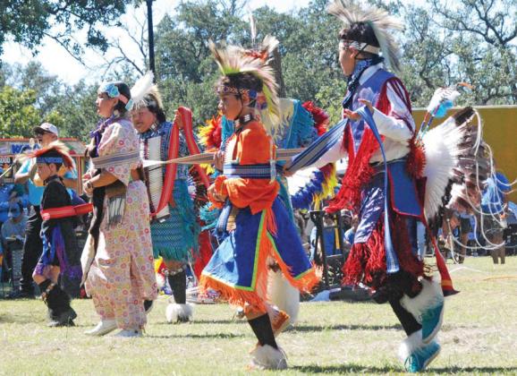 Sahawee Indian Dance Performers entertain crowds and share part of their culture with attendees at the annual Comanche Pow Wow events hosted by the Comanche Chamber of Commerce Saturday, Sept. 28-29. The event also showcased a car show, barbecue cookoff, entertainment and vendors galore. Cindy Combs | Citizen staff photos