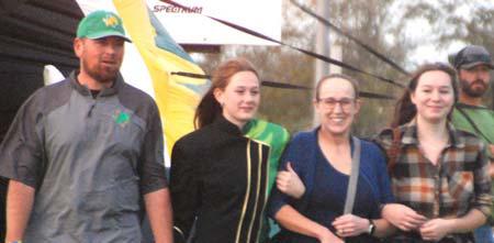 Senior members of the Lions football team