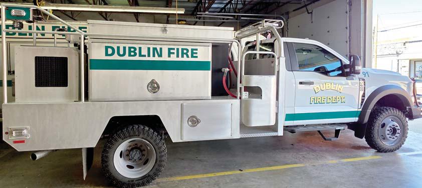 The Dublin Volunteer Fire Department recently purchased a new brush truck to aid on grass fires and other calls. The truck was purchased partly by funds given to them by Erath County as part of ARPA Funds (or Covid relief funds). It is now in service and already been to its first wreck call on Hwy. 377. Wyndi Veigel-Gaudette | Citizen staff photo