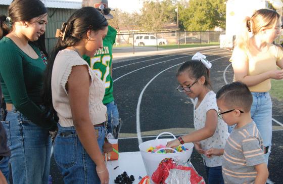 Dublin Memorial Stadium was filled with costumed kids and parents as Dublin Elementary and Intermediate hosted the annual Fall Festival Oct. 4. Games and treats abounded for the students as they made their way around the field and track. Wyndi Veigel-Gaudette | Citizen staff photo