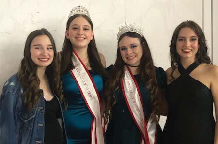 Lilly G Royalty (above) attended the event. Jaci Barham (below) performs at the Boots and Black Tie Ball appreciation event. Submitted photo