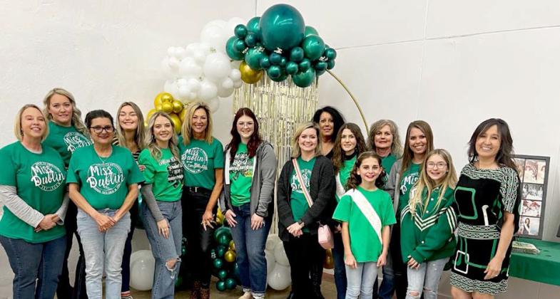Those who have previously participated in the Dublin St. Patrick’s Day pageants, organizers and current participants enjoyed a reunion Thursday, March 16 at Grafton Center. Submitted photo
