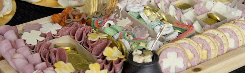 A shamrock and Dublinthemed charcuterie tray was present at the reunion made by organizer Shannon Foster. Wyndi Veigel | Citizen staff photo