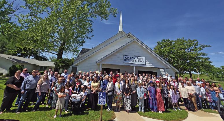 Hundreds attend the 150th celebration for Greens Creek Baptist Sunday, April 19. After a special service, a lunch with fried fish was served along with desserts and sides at an anniversary reception in the afternoon. Families from far and wide came to celebrate a 150-year legacy of the church that has been a cornerstone of the Greens Creek community. Wyndi Veigel-Gaudette | Citizen staff photo