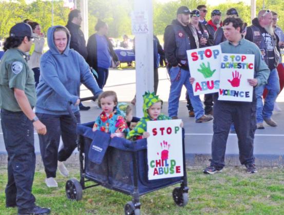 Local march to Stop the Silence