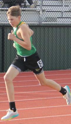DHS tracksters medal at home