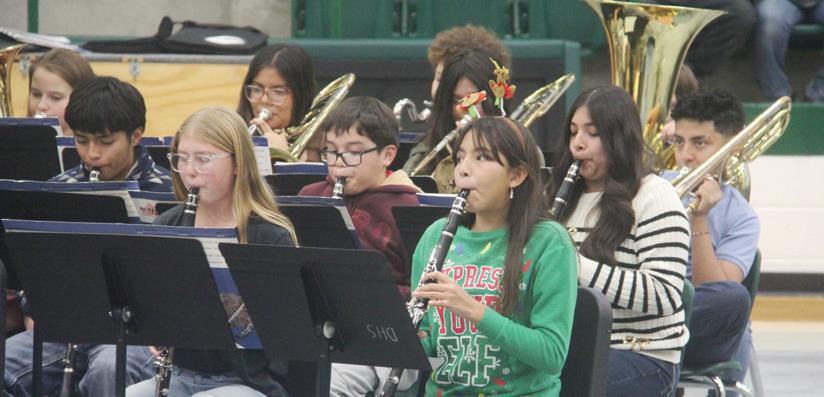 Bands host Christmas Concert