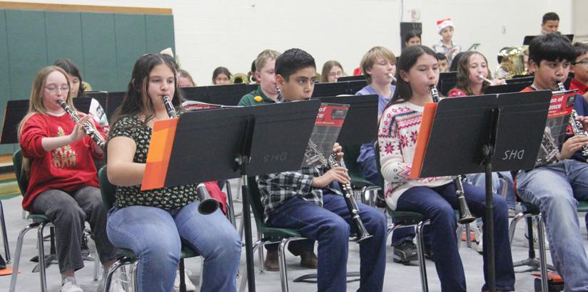 Bands host Christmas Concert