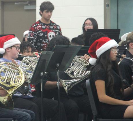 Bands host Christmas Concert